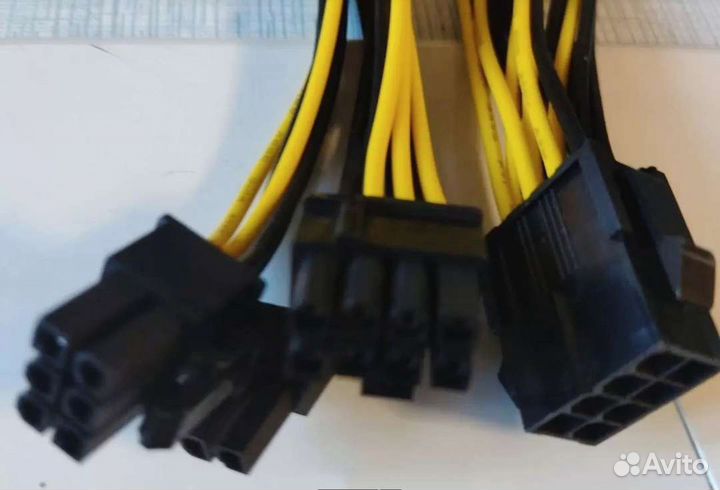 Переходник 8пин+6 для доп.пит.видеокарты