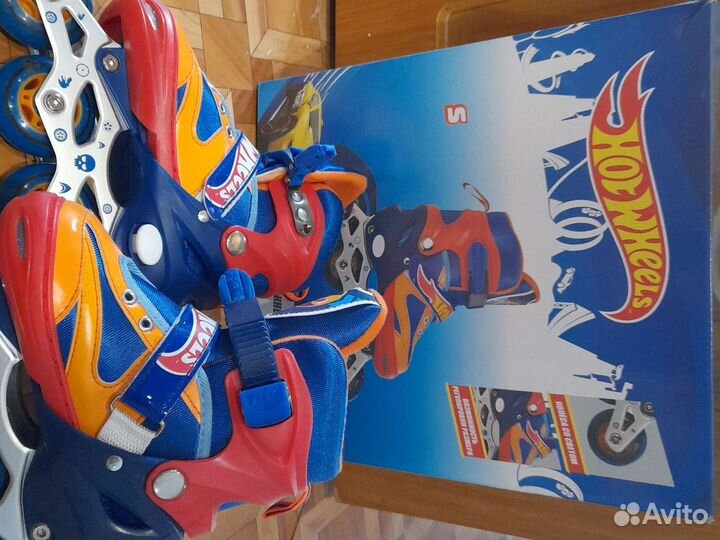 Роликовые коньки детские раздвижные