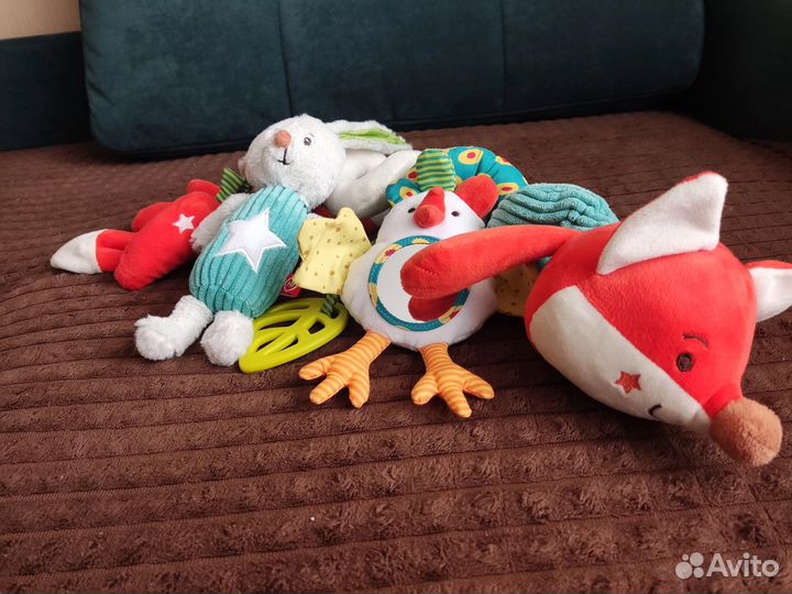 Игрушка-спираль лисичка Люся