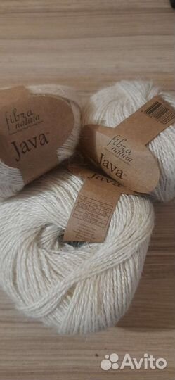 Пряжа для вязания коноплянная