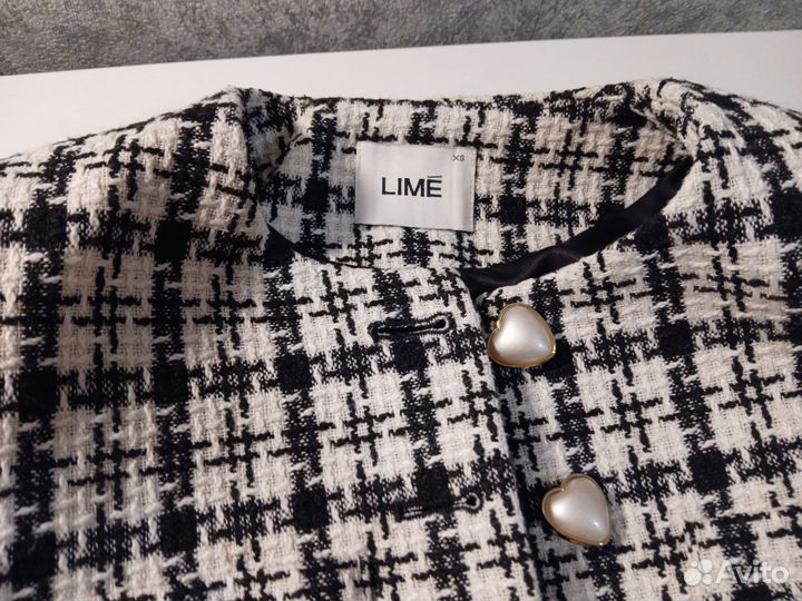 Твидовый пиджак женский 42