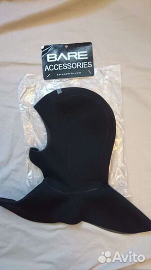 Подшлемник с манишкой, неопреновый bare