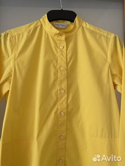 Рубашка желтая Max Mara