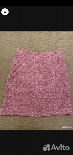 Твидовая юбка с шерстью