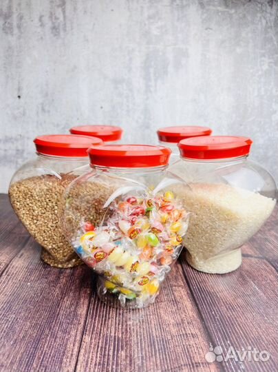 Банки для сыпучих продуктов