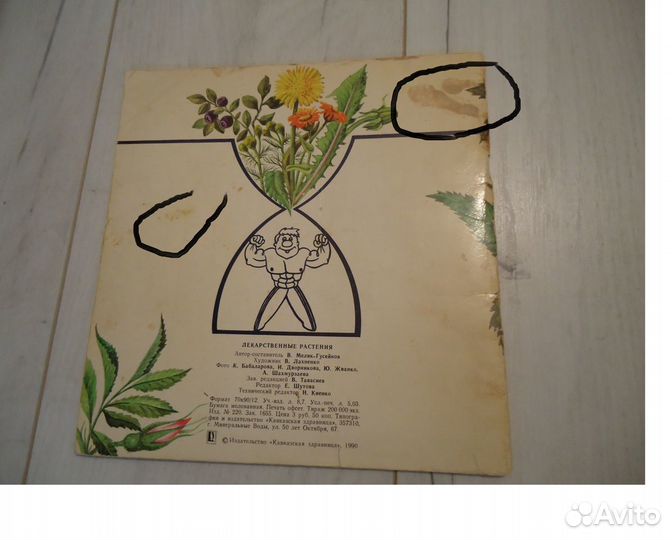 Брошюра лекарственные растения Мелик-Гусейнов