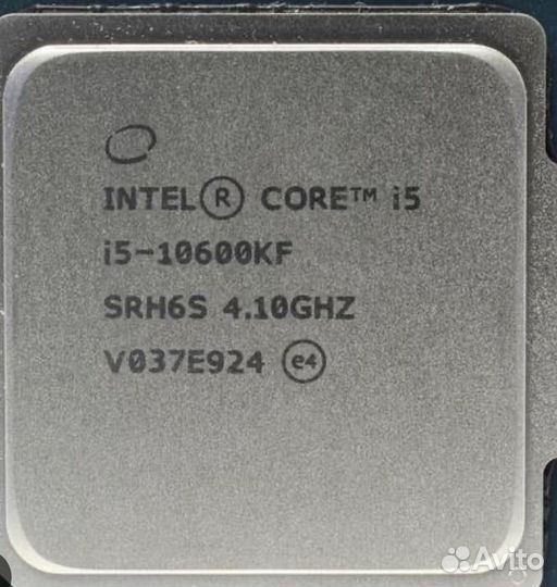 Процессор intel core i5 10600kf
