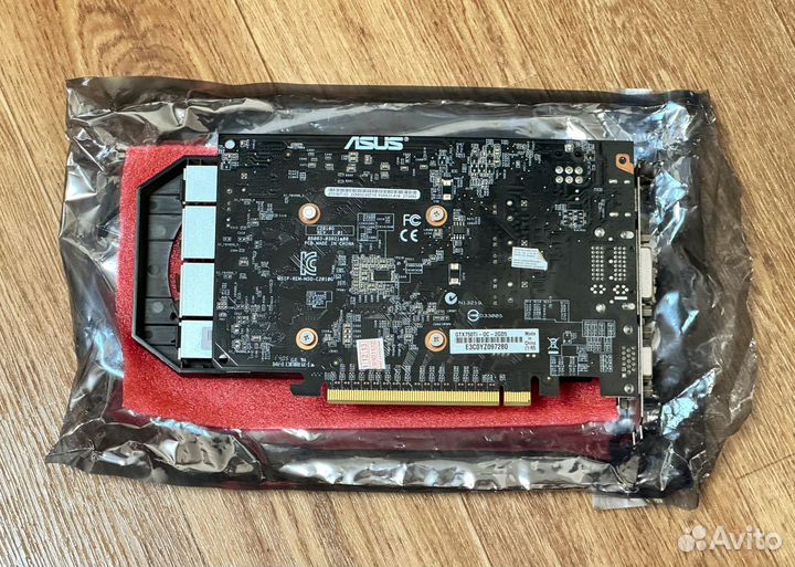 Видеокарта Asus GTX 750TI 2GB DDR5, рабочая