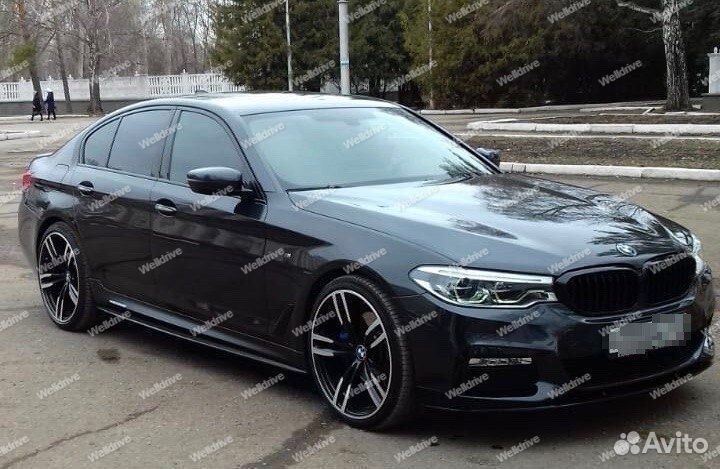 Обвес BMW 5 G30 дорест со спойлером черный глянец