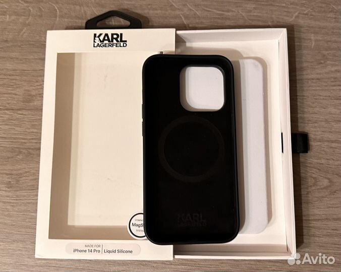 Чехол Karl Lagerfeld Silicone на iPhone 14 Pro