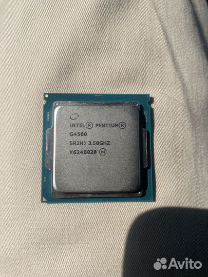 Процессор Pentium G4500