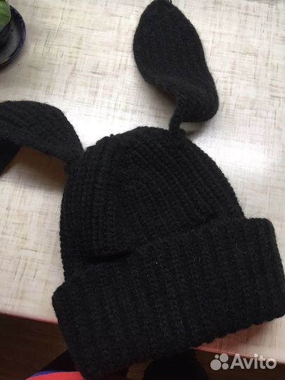 Шапка балаклава с ушками