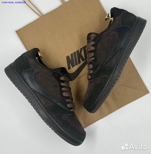 Nike Air Jordan 1 Low OG Velvet Brown (Арт.61988)