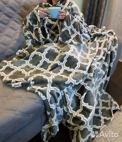 Плед с рукавами