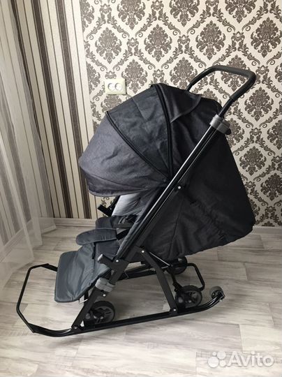 Коляска санки