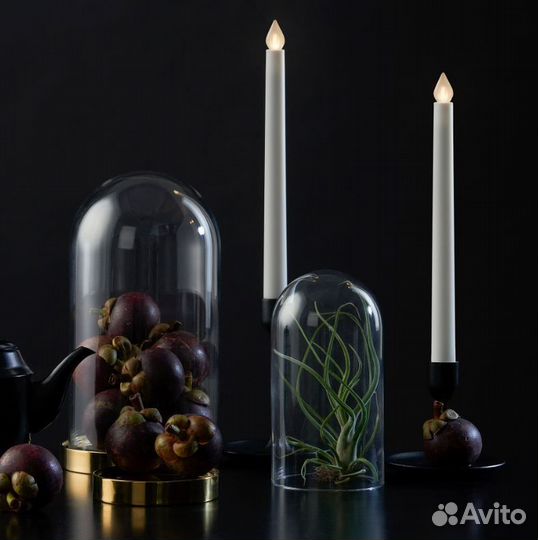 Светодиодные свечи IKEA ädellövträd, 28 cm