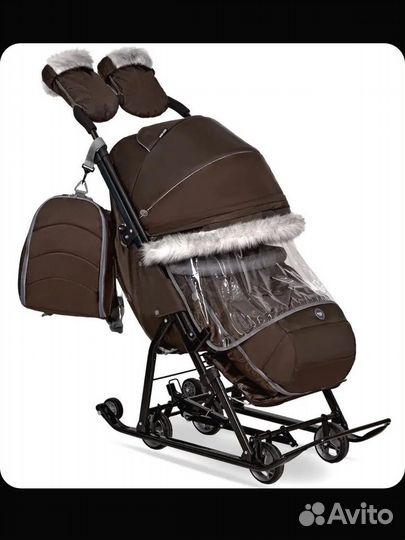 Санки коляска ника