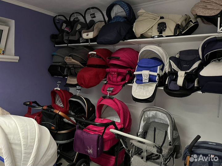 Комисионный магазин детских колясок,чистыми от 90к