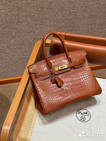 Сумка hermes birkin 35 аллигатор * под заказ