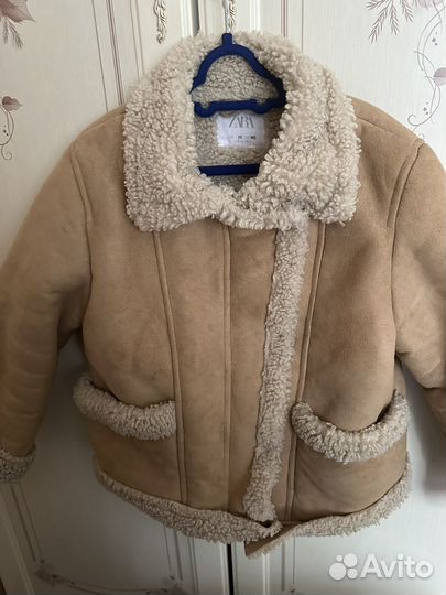 Дубленка zara