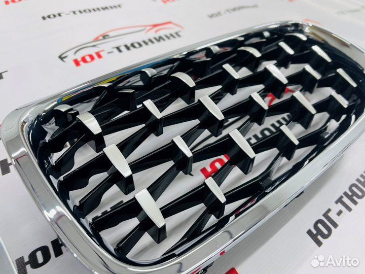 Ноздри BMW 3 F30 Даймонд хромированные Bmw