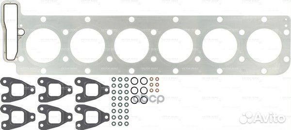 02-37180-01 к-т прокладок верх с маслосъемным