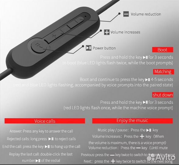 Bluetooth модуль для наушников KZ