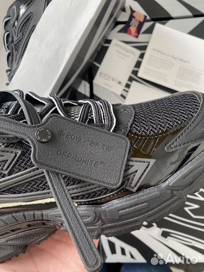 Кроссовки off white be right back black