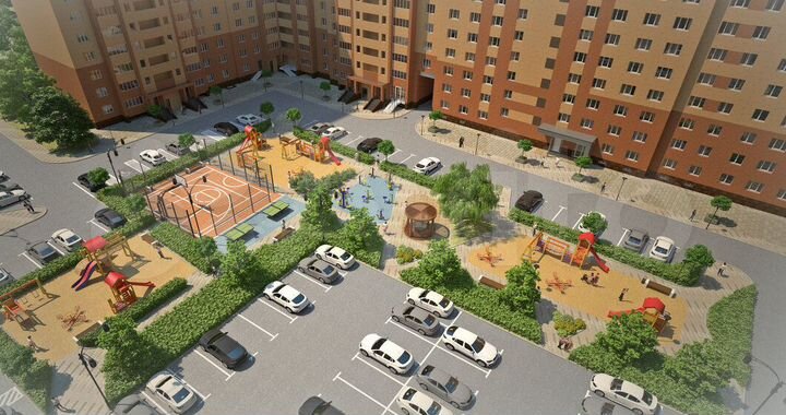 2-к. квартира, 56,3 м², 11/16 эт.