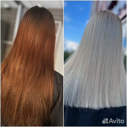 Сложное окрашивание волос