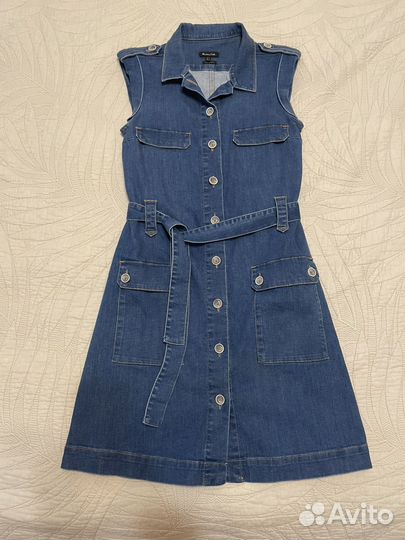 Платье джинсовое Massimo Dutti