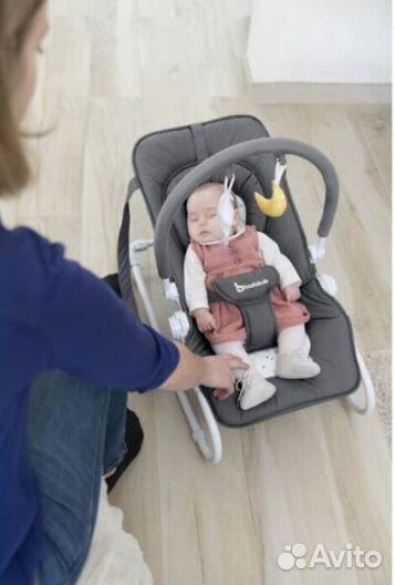 Детский шезлонг badabulle. С рождения до 9 кг