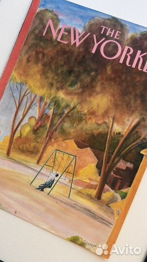 Ориг обложка The New Yorker от 9 сентября 1985