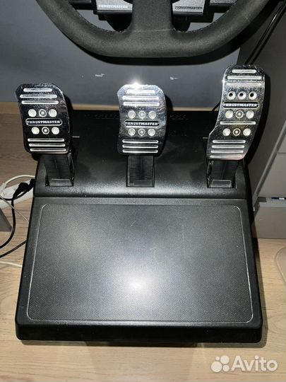 Игровой руль thrustmaster t300 ferrari alcantara