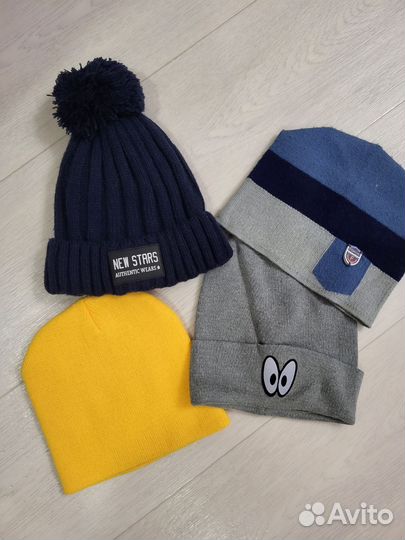Шапка на мальчика 3-5 лет