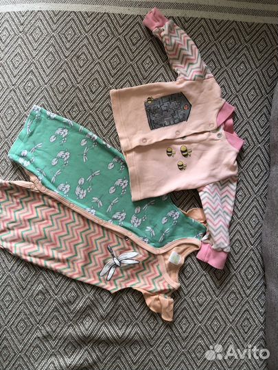 Вещи для девочки 3-6 месяцев