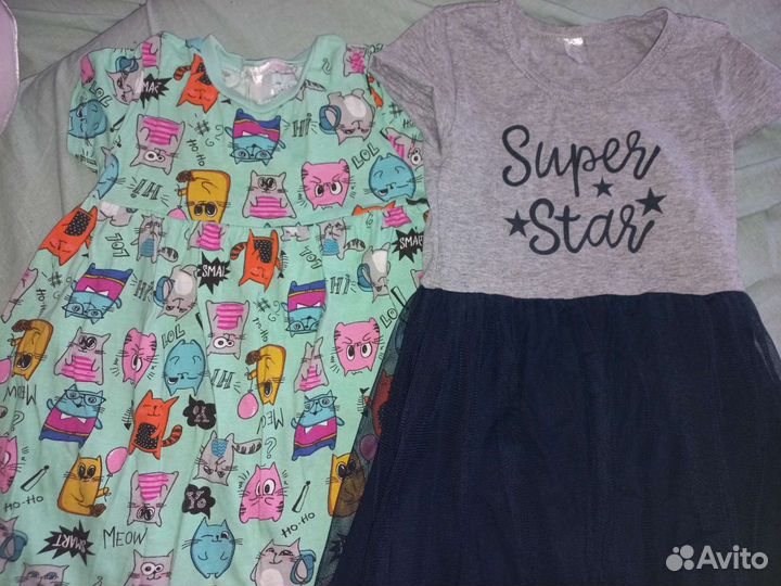 Вещи пакетом на девочку 92 98