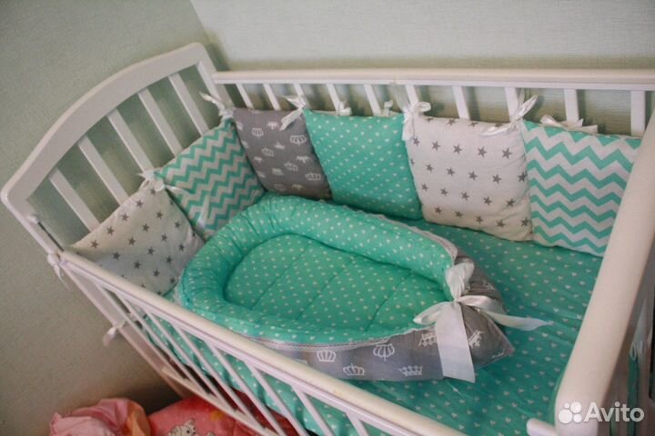 Бортики в кроватку