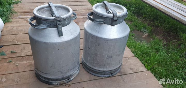 Фляга алюминиевая бу 40л