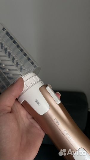 Фен щетка вращающаяся rowenta