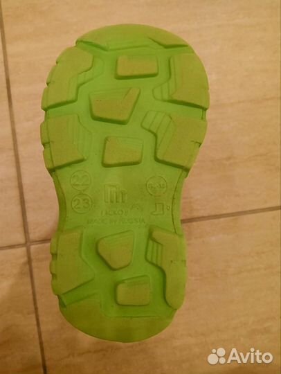 Сапоги детские nordman 22-23