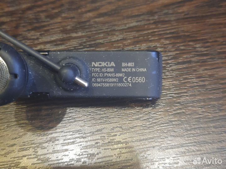 Беспроводная bluetooth гарнитура nokia