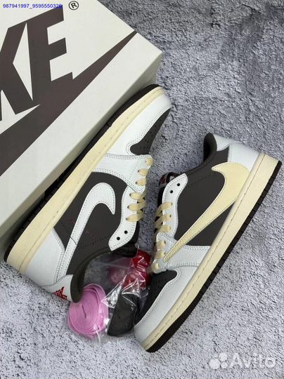 Кроссовки Travis Scott x Air Jordan 1 Low