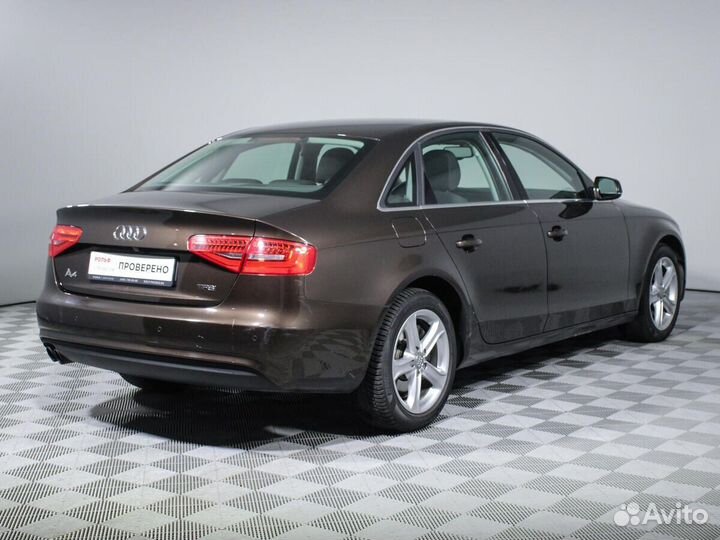 Audi A4 1.8 CVT, 2015, 58 000 км
