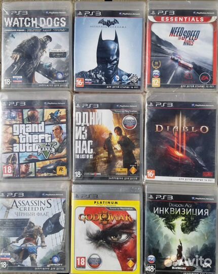 Коллекция Игр Ps3, Xbox360