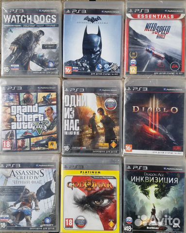 Коллекция Игр Ps3, Xbox360
