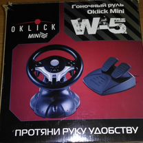 Компактный гоночный руль Oklick W-5 Mini