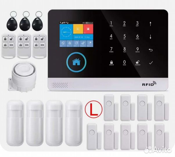 Gsm сигнализация для гаража, дома, квартиры