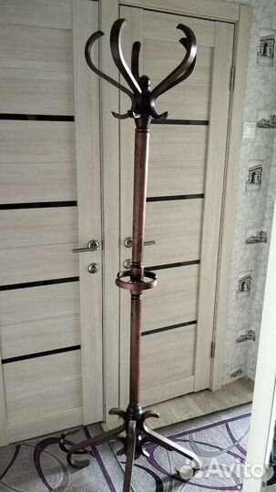 Вешалка напольная деревянная бу