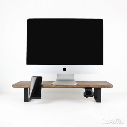 Подставка для монитора из дерева